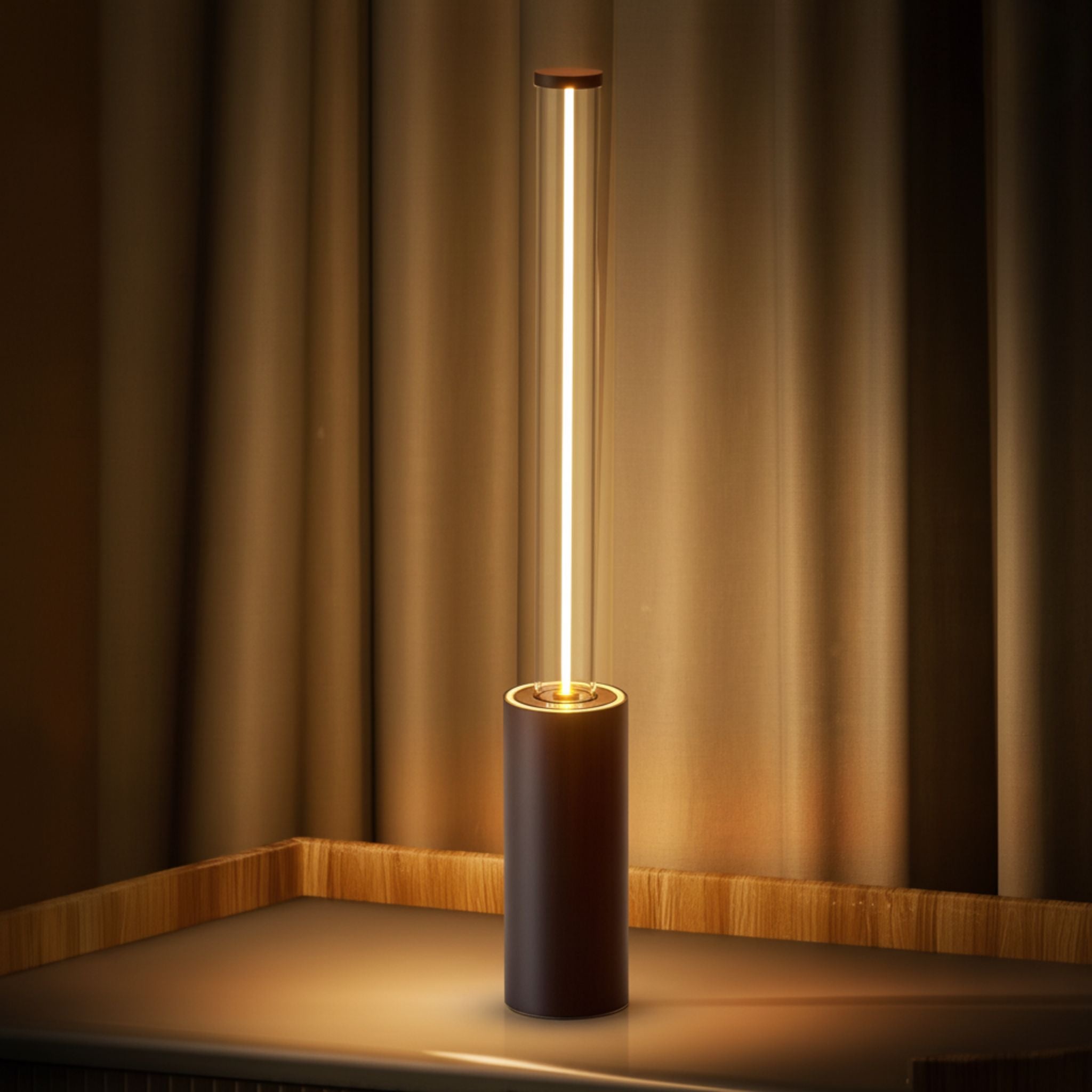 Lámpara de Ambiente Táctil "Aura" (Recargable)